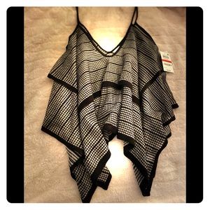 Bar III Bora Bora Black with a touch of silver top